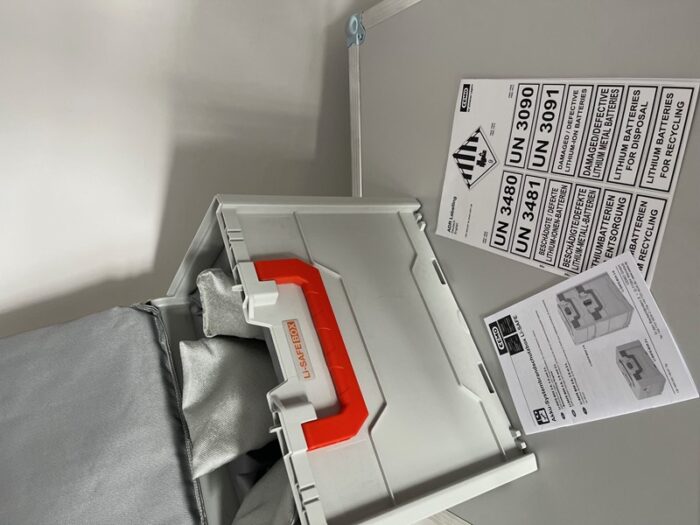 Cassetta di Sicurezza per Trasporto Batterie al Litio Li-Safe 2-S - immagine 3