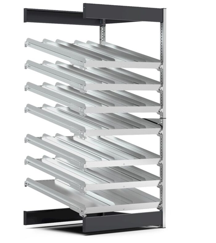 Scaffale ST Aggiuntivo con Piani Inclinati - immagine 1
