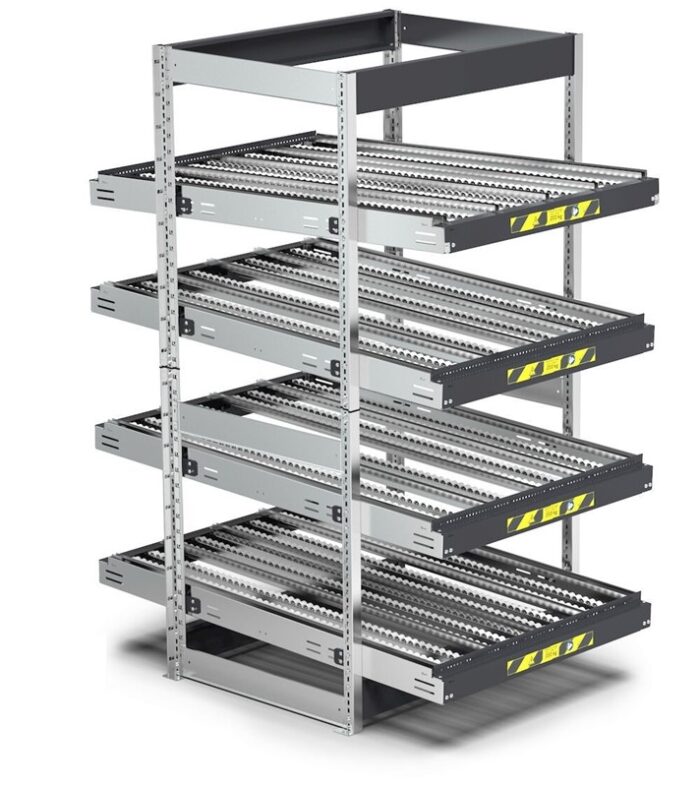 Scaffale ST con Rulliere Inclinabili - immagine 1