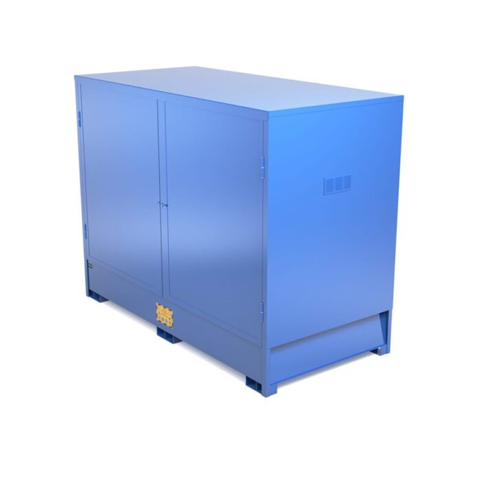 Armadio con Vasca Raccolta per 2 Cisterne 1000L - immagine 1