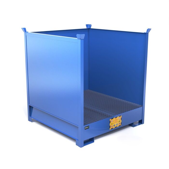 67e53ecfde7425435f00ee26_ART_133_IMG-8.jpeg Vasca Raccolta Sovrapponibile per 4 Fusti 200L - immagine 1