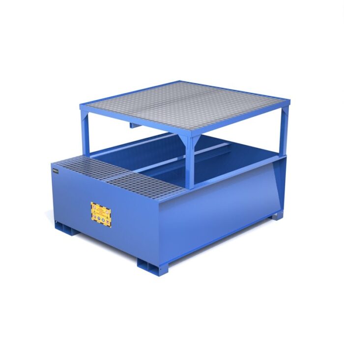 Vasca Raccolta per 1 Cisterna da 1000L con Rialzo - immagine 1