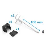 Gancio con puntale 100 mm - immagine 3