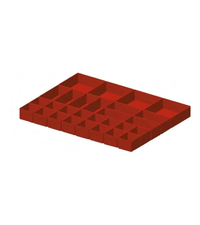 Set di 28 Cassette Divisorio in Plastica - immagine 1