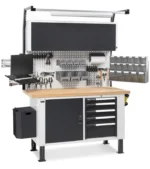 Banco da Lavoro con Pensili, Cassetti e Bracci