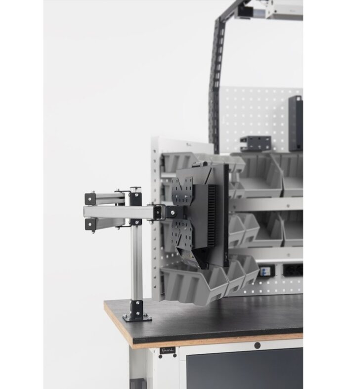 Banco da Lavoro Completo di Cassetti, Parete - immagine 3