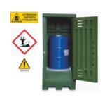 Box con Vasca di Raccolta per 1 Fusto da 200L - immagine 2