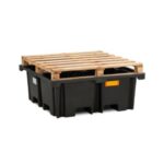 Vasca di Raccolta in PE Carico Diretto per 4 Fusti da 200L