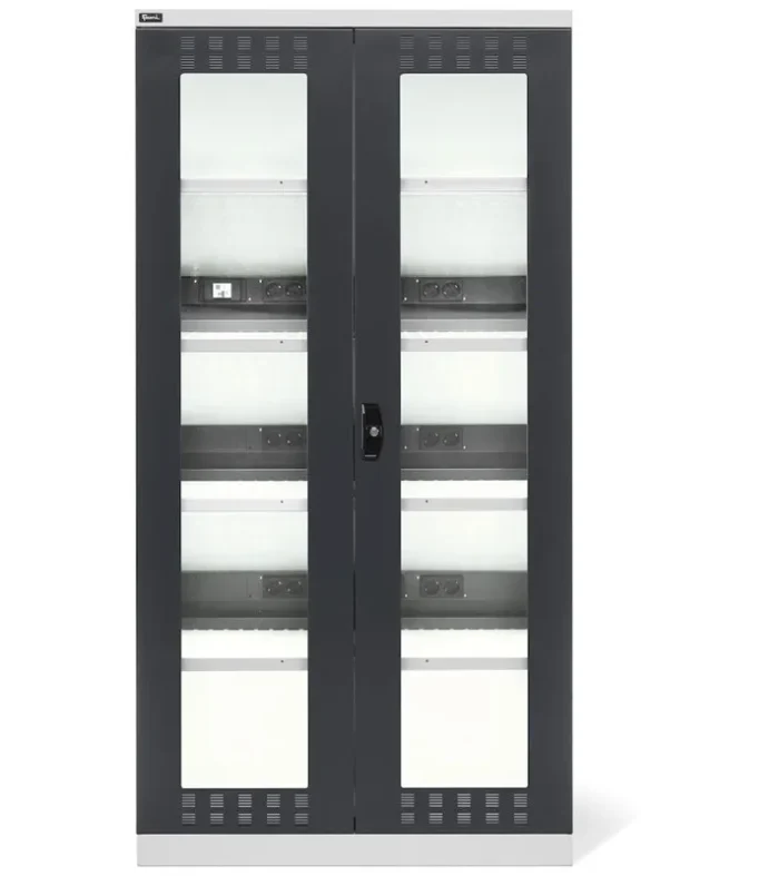 Armadio Officina Elettrificato con Porte Battenti - immagine 1