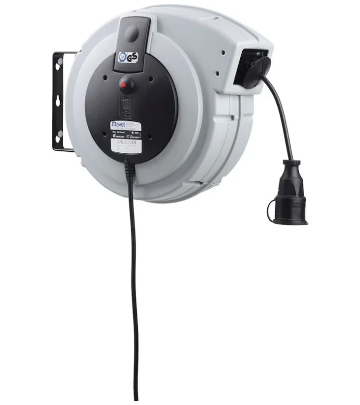 Arrotolatore Elettrico 230V con Presa Schuko e Cavo 20 m - immagine 1