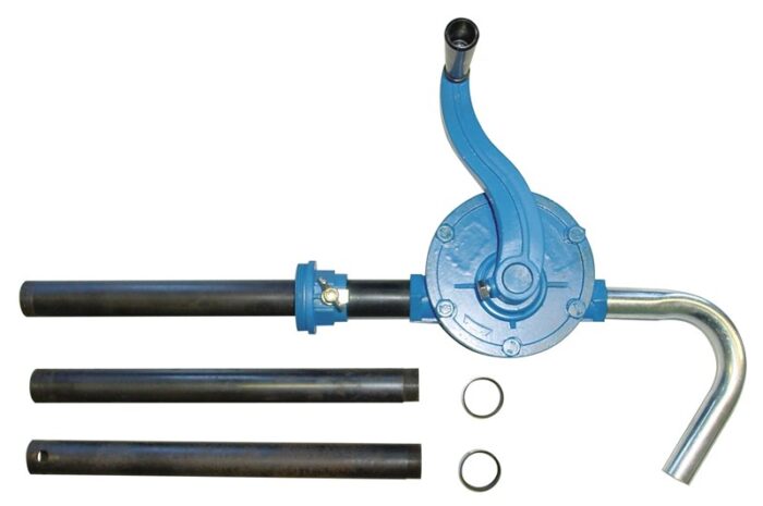 Pompa a Manovella in Alluminio con Beccuccio, 20 L/min - immagine 1