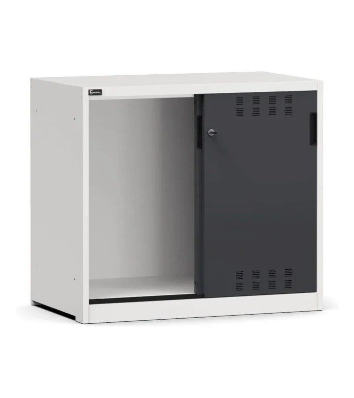 Armadio Officina Perfom Vuoto con Porte Scorrevoli Fessurate, H=915 L=1020 P=600 mm - immagine 1