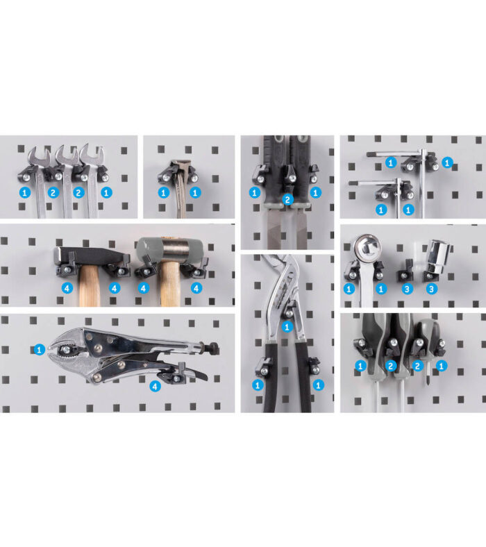 Gancio Portautensili Unipok Confezione da 30 Pz. - immagine 2