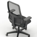 Poltrona Operativa Fresh con Schienale in Rete - immagine 3