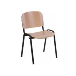 Sedia Attesa Ginger con Seduta e Schienale in Legno