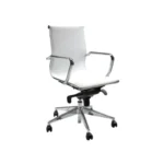 Poltrona Direzionale Kira in Rete Bassa con Braccioli ed Oscillante