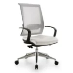 Poltrona Operativa Living con Braccioli Fissi