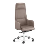 Poltrona Direzionale Naxos con Braccioli Fissi