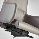 Poltrona Direzionale Naxos con Braccioli Fissi - immagine 4