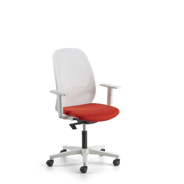 Seduta Operativa Nemo con Braccioli Regolabili e Schienale in Rete - immagine 2