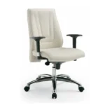 Poltrona Direzionale Sphera con Braccioli Regolabili