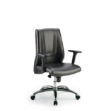 Poltrona Direzionale Sphera con Braccioli Regolabili - immagine 3