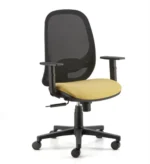 Seduta Operativa Nemo con Braccioli Regolabili e Schienale in Rete