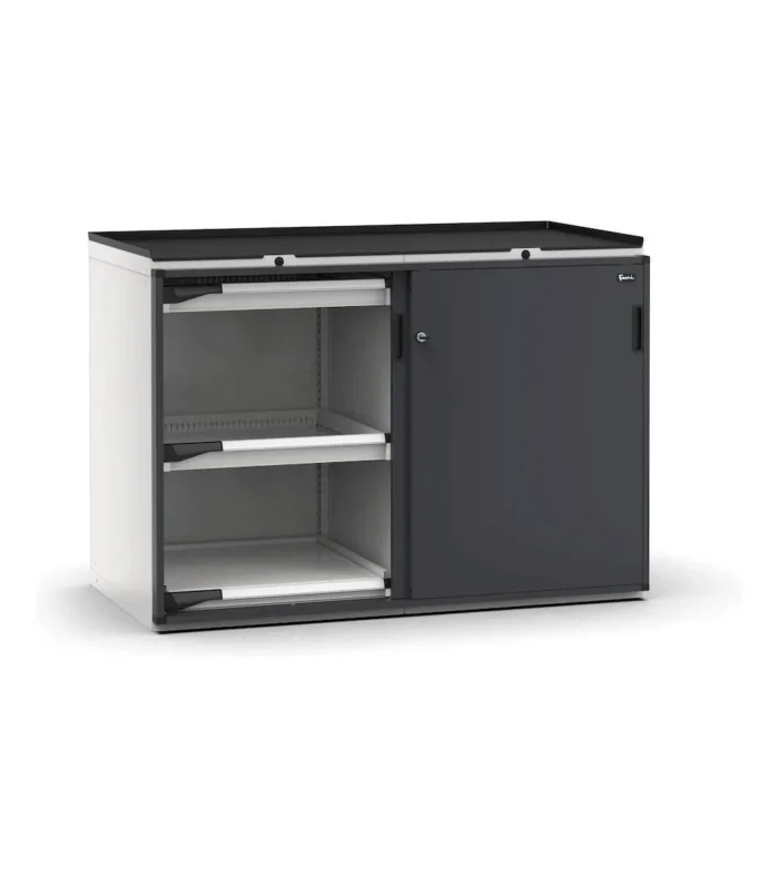 Armadio Doppio Master Key Comfort C0 con Doppia Porta Scorrevole EH=36X36 con 4 Cassetti - immagine 1