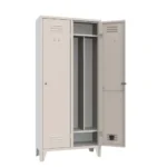 Armadio Spogliatoio 2 Posti con separatore Sporco/Pulito L=810 P=330 mm