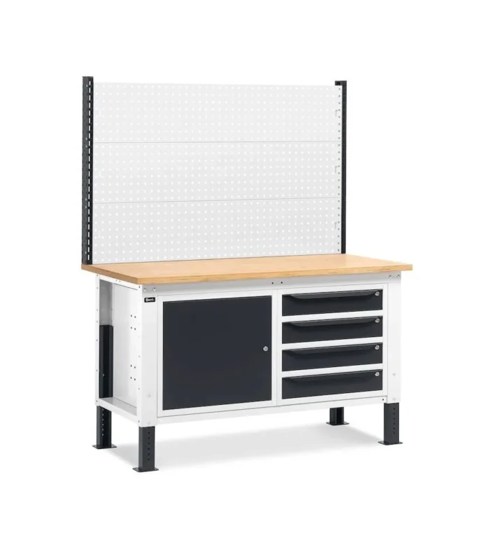 Banco Work UP con Piano in Multiplex L=1500 mm - immagine 1