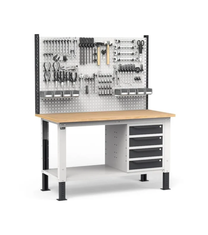 Banco Work UP con Piano in Multiplex L=1500 mm - immagine 1