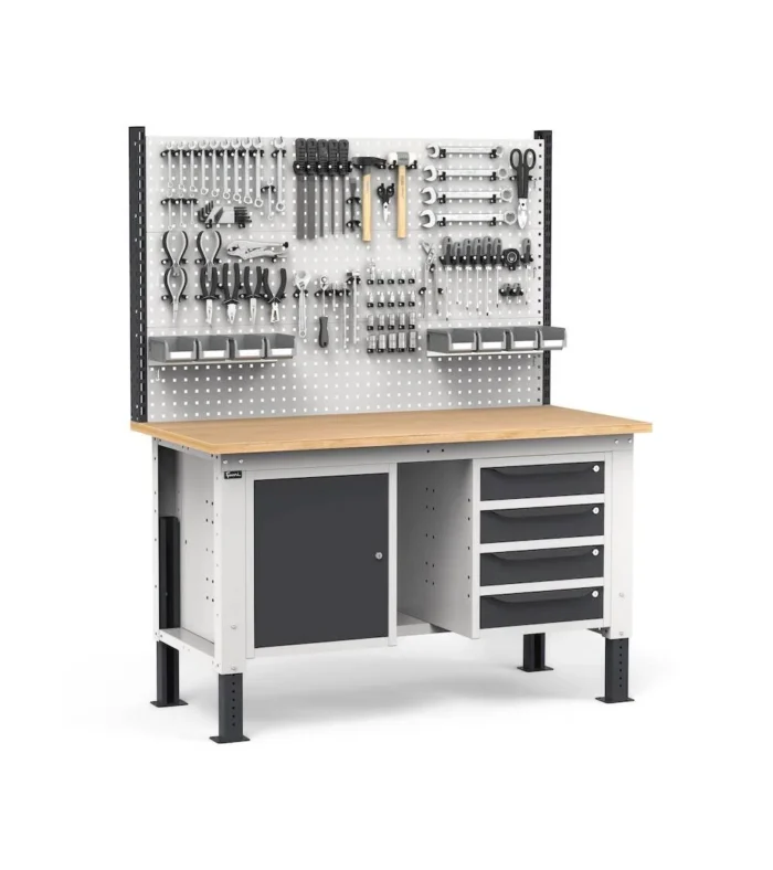 Banco Work UP con Piano in Multiplex L=1500 mm - immagine 1