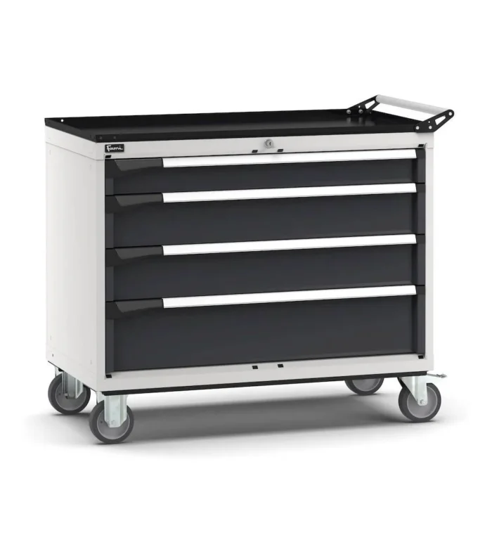 Armadio a Cassetti Master Key Comfort C0 con Ruote EH=54X27 con 4 Cassetti - immagine 1