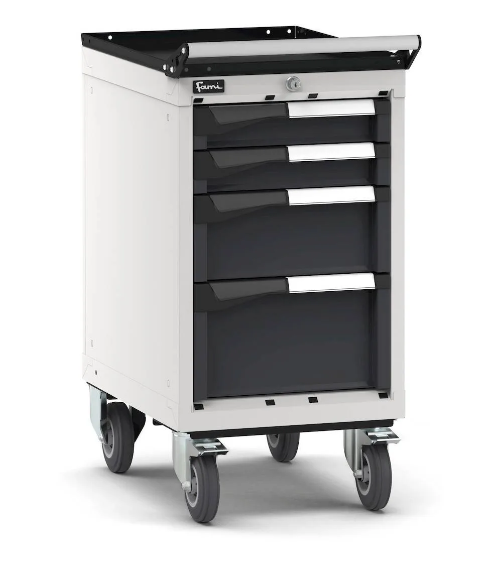 cassettiera-porta-attrezzi-con-ruote-4-cassetti-2x75-1x150-1x200-l408-x-p573-x-h822-mm.webp Cassettiera Porta Attrezzi con Ruote, 4 Cassetti 2X75 1X150 1X200, L408 X P573 X H822 mm - immagine 1