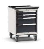 Armadio a Cassetti Master Key Comfort C0 con Ruote EH=27X27 e 4 Cassetti