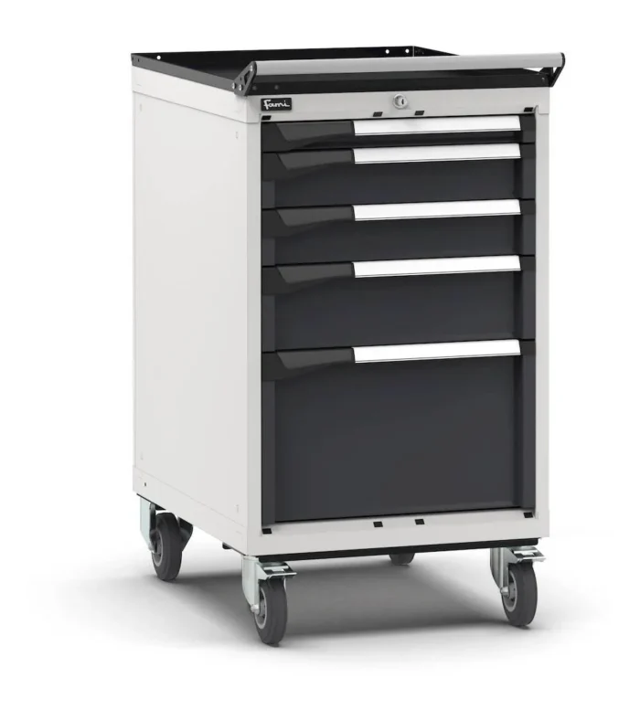 Armadio a Cassetti Master Key Comfort C0 con Ruote EH=27X36 e 5 Cassetti - immagine 1