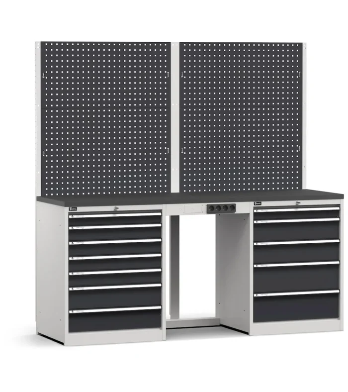 Parete Gear Garage con Arredo Lineare 2 m - immagine 1