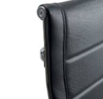 Poltrona Direzionale Kira con Schienale Basso, Braccioli ed Oscillante - immagine 2