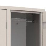 Armadio Spogliatoio Multispazio 4 Posti con Porte a Z L=690 P=500 mm - immagine 4