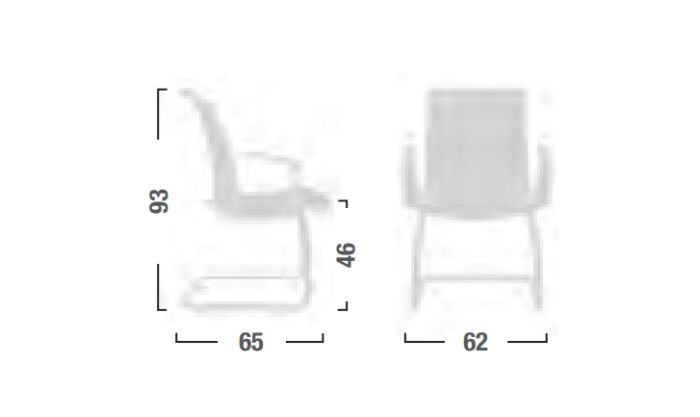 Seduta Girevole Living Senza Braccioli - immagine 3