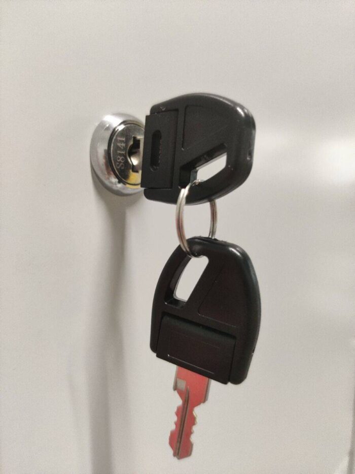 Armadio Spogliatoio 2 Posti con Separatore Sporco/Pulito L=1020 P=500 mm - immagine 5