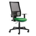 Poltrona Operativa Wing con Braccioli Regolabili e Schienale in Rete