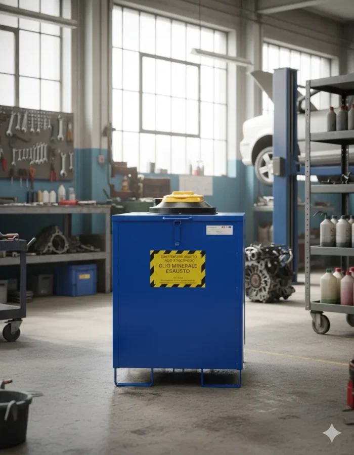 Contenitore per Olio Esausto 500 Lt - immagine 2