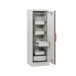 Armadio ProLine per Liquidi Infiammabili Type 90 L=600 H=1950 mm con Ripiani Estraibili
